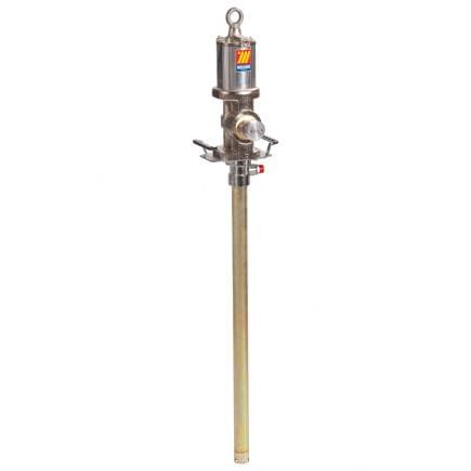 MECLUBE 021-0908-094 - Pompe pneumatique industrielle pour huile et similaire R 8 : 1 Mod. 908 bride double effet pour fûts 180 - 220 l