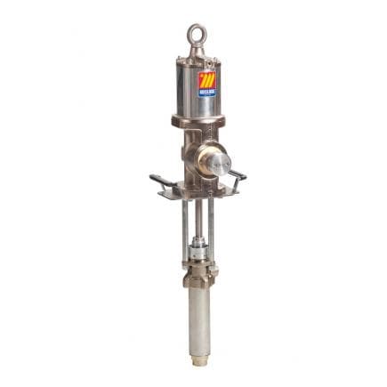 MECLUBE 021-0905-DT0 - Pompe pneumatique industrielle pour huile et produits chimiques R 5 : 1 Débit 45 l/min Mod. 905D disjoint double effet