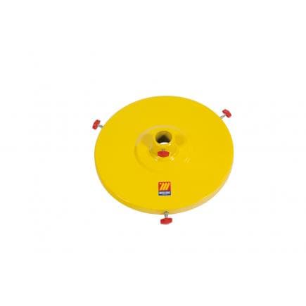 MECLUBE 014-1054-045 - Couvercle de fût pour pompes industrielles avec tige ø 45 mm pour fûts de 50 - 60 kg