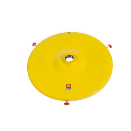 MECLUBE 014-1056-200 - Couvercle de fût pour pompes industrielles avec manchon 2"F pour fûts de 180 - 220 kg