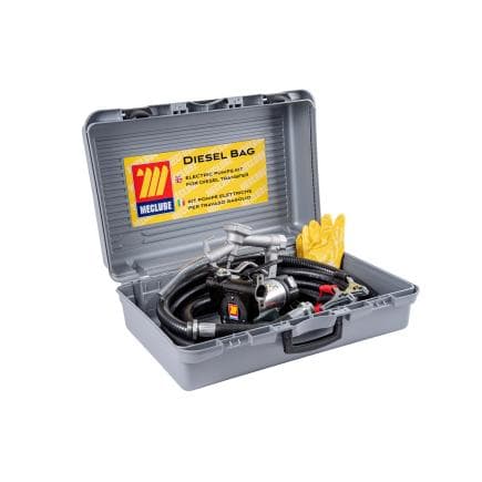 MECLUBE 090-5021-B45 - Kit de pompe électrique pour diesel BAG diesel 45 l/min 12V avec arme manuelle