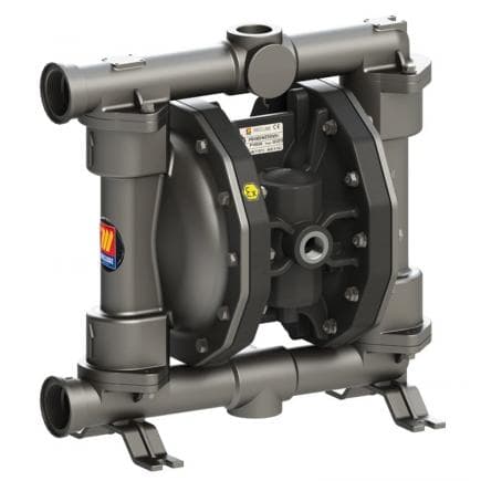 MECLUBE 028-S250-AB3 - Pompe pneumatique à double membrane Mod. Joints PTFE SS250 en ACIER INOX AISI 316
