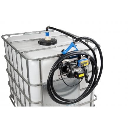 MECLUBE 097-5600-115 - Kit ibc avec pompe électrique pour AdBlue® 115V 40 l/min avec buse manuelle, adaptateur SEC et Débitmètres