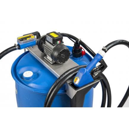 MECLUBE 097-5711-115 - Jeu fût avec pompe électrique pour pistolet automatique AdBlue® 115V 40 l/min avec Débitmètres