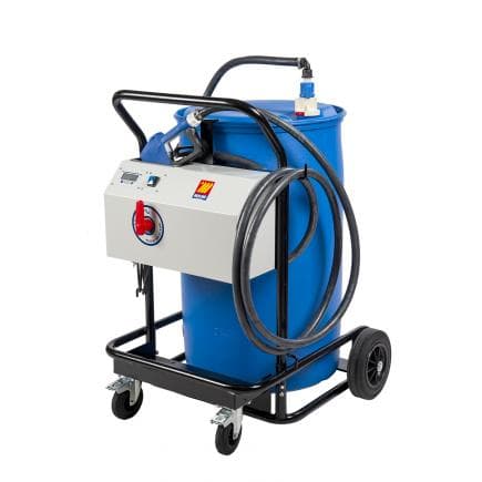 MECLUBE 097-5751-230 - Transfer trolley for cars AdBlue® “Mec-Blue" 230V 50Hz automatic nozzle and flow meter