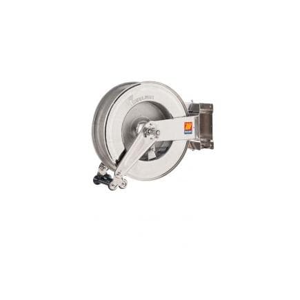 MECLUBE 071-2504-330 - dévidoir automatiques en inox SX-555 réglables pour eau 150 °C 200 bar 3/8" 30 m