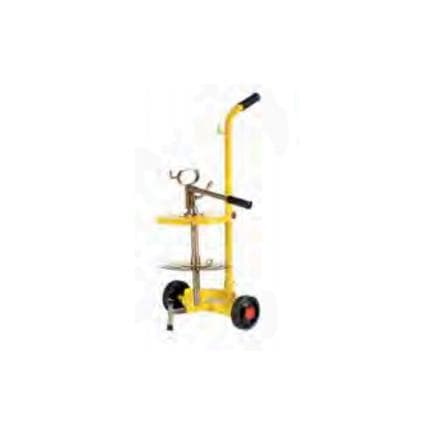 MECLUBE 1151C - Wheeled manual grease pump for transfer for 16-30 kg drums