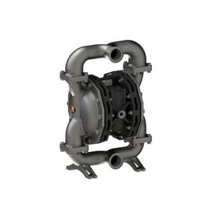 MECLUBE 028-S400-EF4 - Pompe pneumatique à double membrane en ACIER INOX AISI 316 SS400 2 " pour liquides abrasifs, alcalins / basiques
