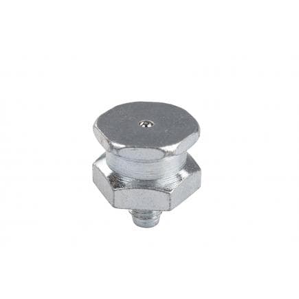MECLUBE 015-2920-050 - Graisseurs à tête plate, double hexagone 15 mm, verrouillage à bille (50 pcs.)