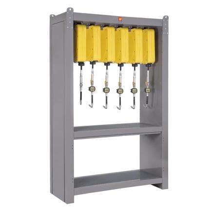 MECLUBE 023-1964-006 - Structure de support pour 6 enrouleurs Mod. F-400 F-460 CF-500
