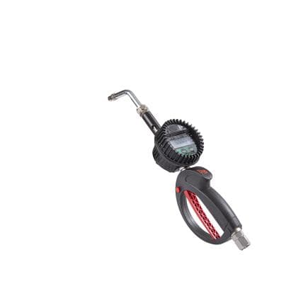 MECLUBE 024-1241-E00 - Pistolet digital pour l'huile avec extrémité rigide 30° l. 138mm valve de chute automatique ø12mm certifié mid