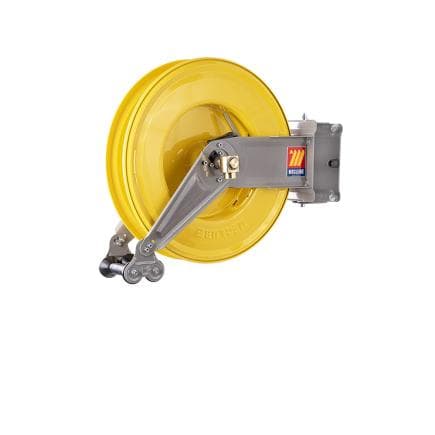 MECLUBE 071-1301-300 - Enrouleur de tuyau peint réglable s-460 pour air-eau 3/8" (sans tuyau)