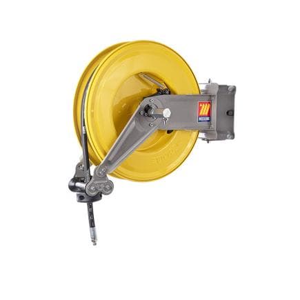 MECLUBE 071-1307-415 - Enrouleur de tuyau peint réglable s-460 pour graisse ø1/2" 15m