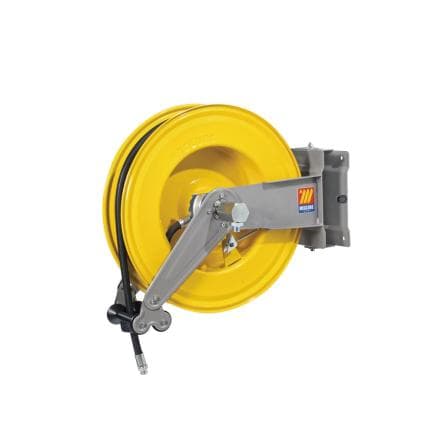 MECLUBE 071-1407-420 - Enrouleur de tuyau peint réglable s-550 pour graisse ø1/2" 20m