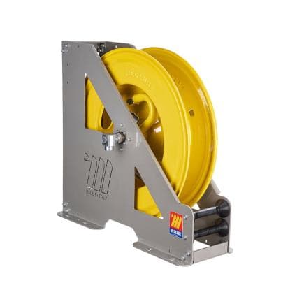 MECLUBE 073-1406-400 - Enrouleur de tuyau automatique hd-550 à usage intensif pour huile, antigel et similaires 1/2" (sans tuyau)