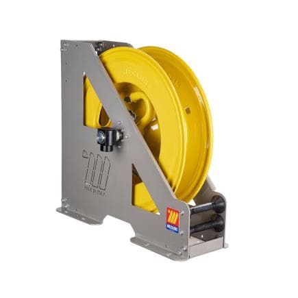 MECLUBE 073-1408-600 - Enrouleur de tuyau automatique à usage intensif hd-550 pour diesel 1" (sans tuyau)