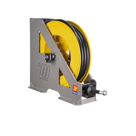MECLUBE 073-1408-610 - Enrouleur de tuyau automatique à usage intensif hd-550 pour diesel ø1"-25x35 10m