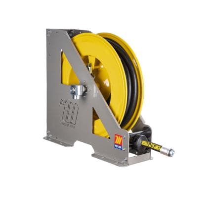MECLUBE 073-1418-510 - Enrouleur de tuyau automatique à usage intensif hd-550 pour essence ø3/4"-19x27