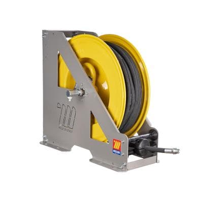 MECLUBE 073-1507-330 - Enrouleur de tuyau automatique à usage intensif hd-555 pour graisse ø3/8"30m