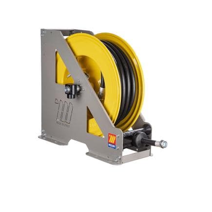 MECLUBE 073-1508-615 - Enrouleur de tuyau automatique à usage intensif hd-555 pour diesel ø1"-25x35 15m