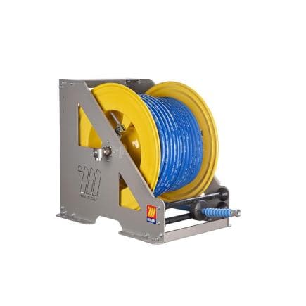 MECLUBE 073-1605-340 - Enrouleur de tuyau automatique hd-560 à usage intensif pour eau 150°c ø3/8"