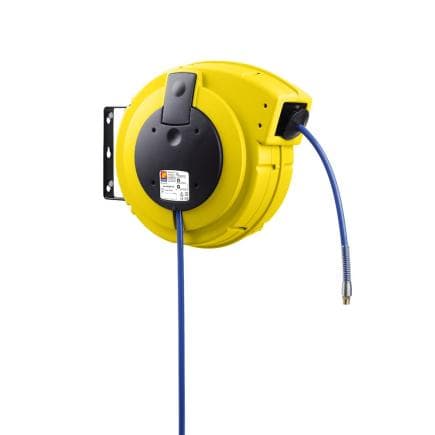 MECLUBE 075-3601-315 - Enrouleur de tuyau réglable cf-360 pour air avec boîtier ø10x14 14+1m