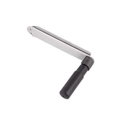 MECLUBE 077-9991-400 - Manivelle pliable en acier inoxydable aisi 304 pour Enrouleur manuel industriel fm-400/460