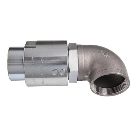 MECLUBE 079-1772-909 - Joint tournant 90° huile m 54x1,5" -f 2" bsp