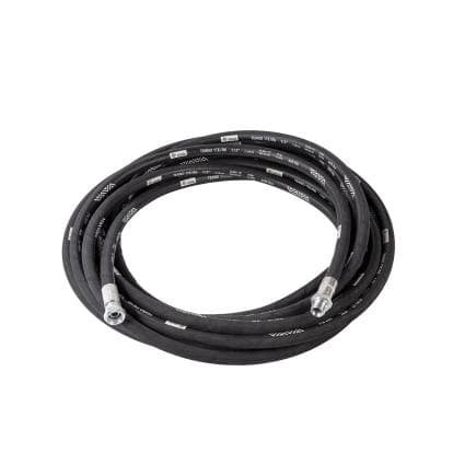 MECLUBE 902-0303-150 - Tuyau air/eau en caoutchouc synthétique noir r6 3/8" m-f 3/8" 15m