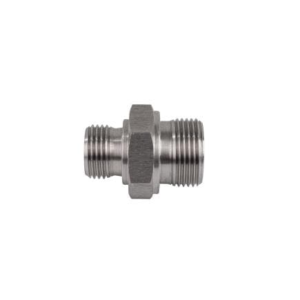MECLUBE F96-1100-302 - Mamelon de réduction en acier inoxydable m 3/8" bsp-m 1/4" bsp