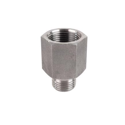 MECLUBE F96-1210-305 - Extension en acier inoxydable m 3/8" bsp-f 3/4" bsp