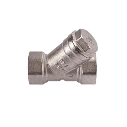 MECLUBE R34-0002-004 - y f-f 1/2" laiton nickelé filtre en ligne