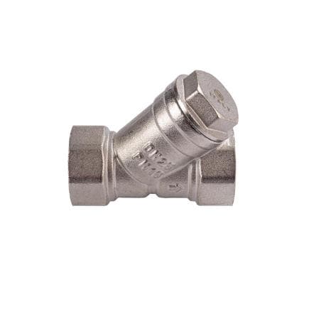 MECLUBE R34-0002-006 - y f-f 1" filtre en ligne en laiton nickelé