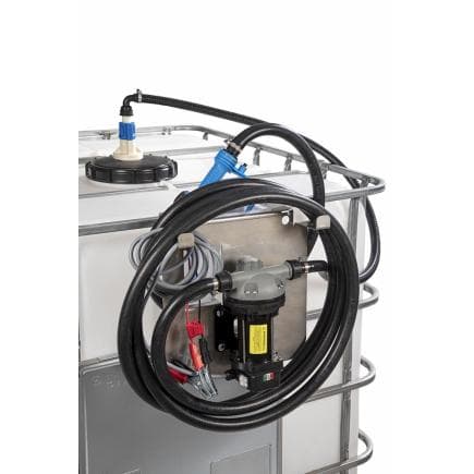 MECLUBE 097-5500-012 - Kit IBC pour adblue® 12v 34 l/min adaptateur sec avec pistolet manuel