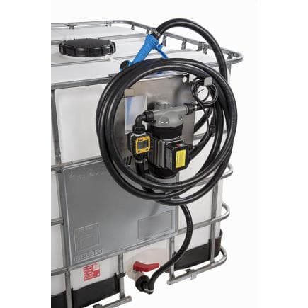 MECLUBE 097-5610-230 - Kit IBC pour adblue® 230v 40 l/min adaptateur s60x6 avec buse manuelle et compteur de litres
