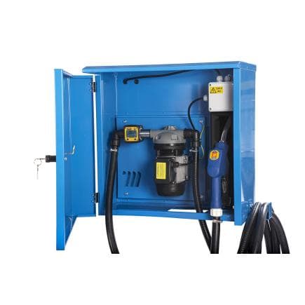 MECLUBE 097-5910-230 - Armoire distributeur pour AdBlue® MECLUBE BOX AdBlue 40 l/min 230V avec débitmètre numérique et pistolet automatique AP80