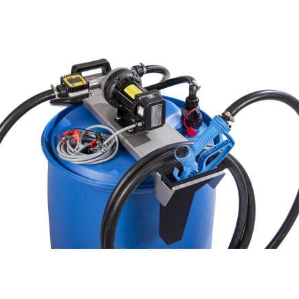 MECLUBE 097-5710-012 - Kit de fût pour adblue® 12v 34 l/min avec kit d'aspiration af2 56x4, buse manuelle et compteur de litres