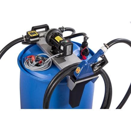 MECLUBE 097-5711-012 - Kit de fût pour adblue® 12v 34 l/min avec kit d'aspiration af2 56x4, buse automatique et compteur de litres