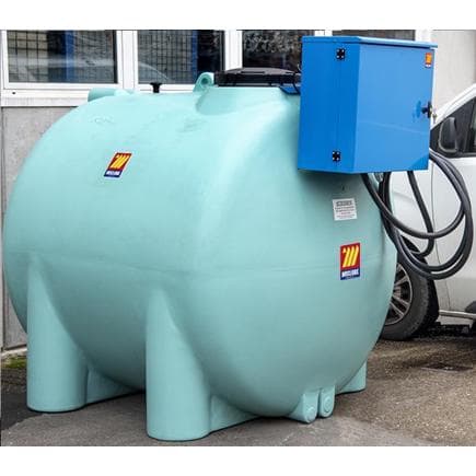 MECLUBE 097-9500-230 - Réservoir 5000 l adblue® 40l/min 230v avec buse ad80 et compteur de litres