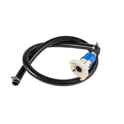 MECLUBE 099-6510-011 - Kit tuyau d'aspiration en spirale PVC 1.10m adaptateur sec