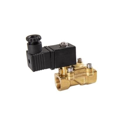 MECLUBE 026-1960-004 - Vanne électromagnétique en laiton 24V DC 8W pour huiles et similaires