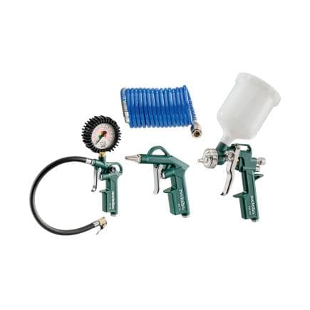 METABO 601585000 - LPZ 4 Set - Jeu d'outils à air comprimé (4 pcs.)