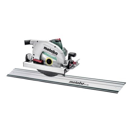 METABO 691149000 - Set KS 85 FS - Scie circulaire portative 2000 W avec rail de guidage