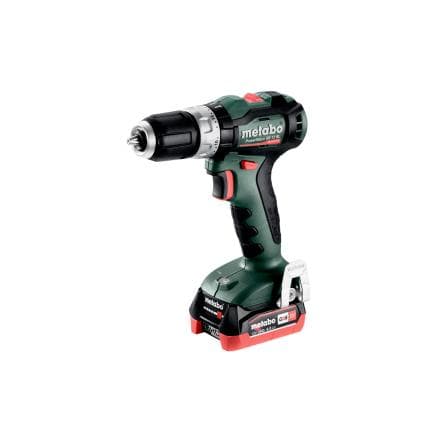 METABO 601046800 - PowerMaxx SB 12 BL - Perceuse à percussion sans fil 12V (avec 2 batteries 4,0 Ah et chargeur)