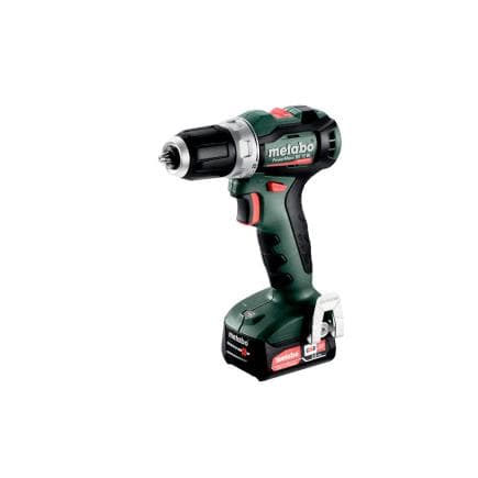 METABO 601044500 - PowerMaxx BS 12 BL - Perceuse-visseuse sans fil 12V (avec 2 batteries 2,0 Ah et chargeur)