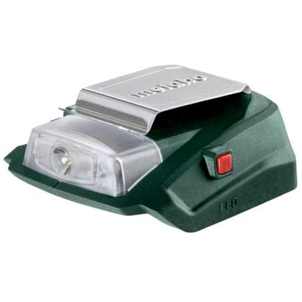 METABO 600288000 - PA 14.4-18 LED-USB - Adaptateur électrique sans fil 12V (sans batterie ni chargeur)