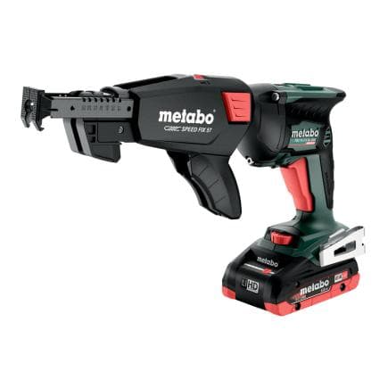 METABO 620063540 - TBS 18 LTX BL 5000 - Visseuse sans fil pour cloisons sèches 18V (avec 2 batteries 4,0 Ah et chargeur)