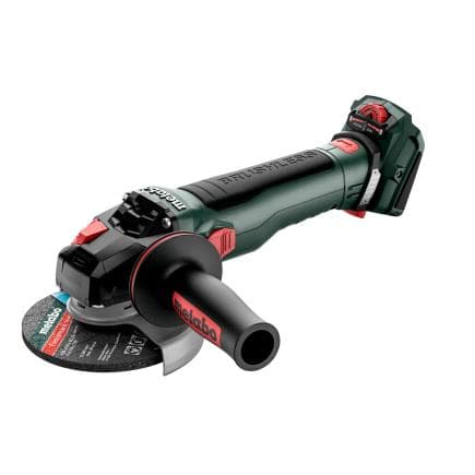 METABO 613091850 - WVB 18 LT BL 11-125 Quick Inox - Meuleuse d'angle sans fil 18V (sans batterie ni chargeur)