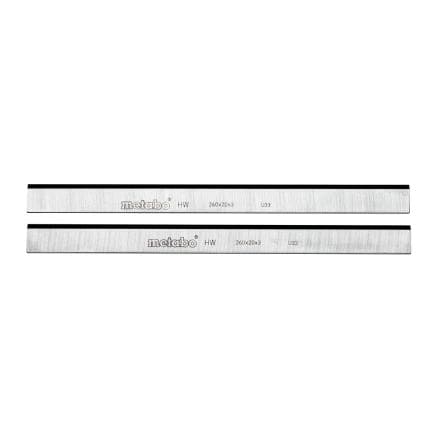 METABO 0911030730 - Fers de rabot carbure, HC 260 C/M/K (2 pcs.)