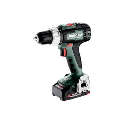 METABO 614051500 - BS 18 L - Perceuse-visseuse sans fil 18V (avec 2 batteries 2 Ah et chargeur)